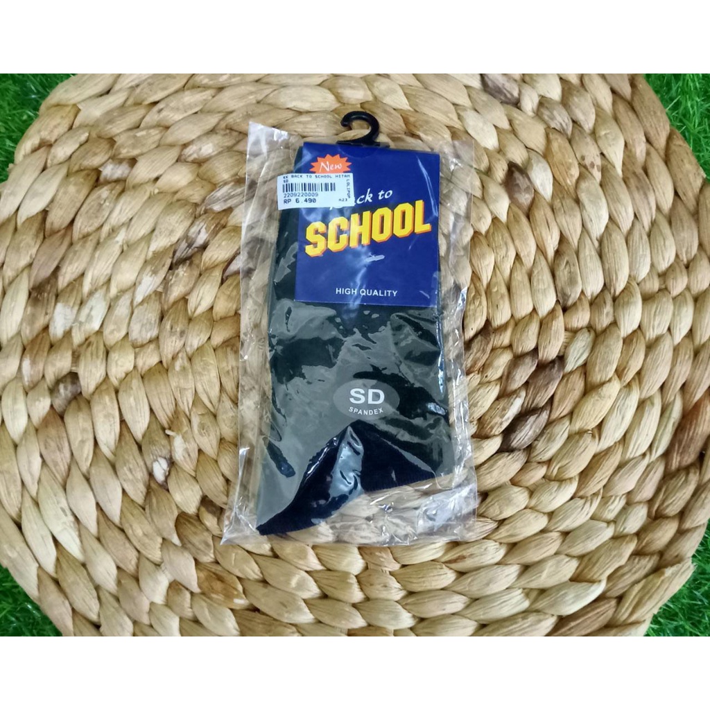 Kaos Kaki Sekolah Hitam SD SMP SMA