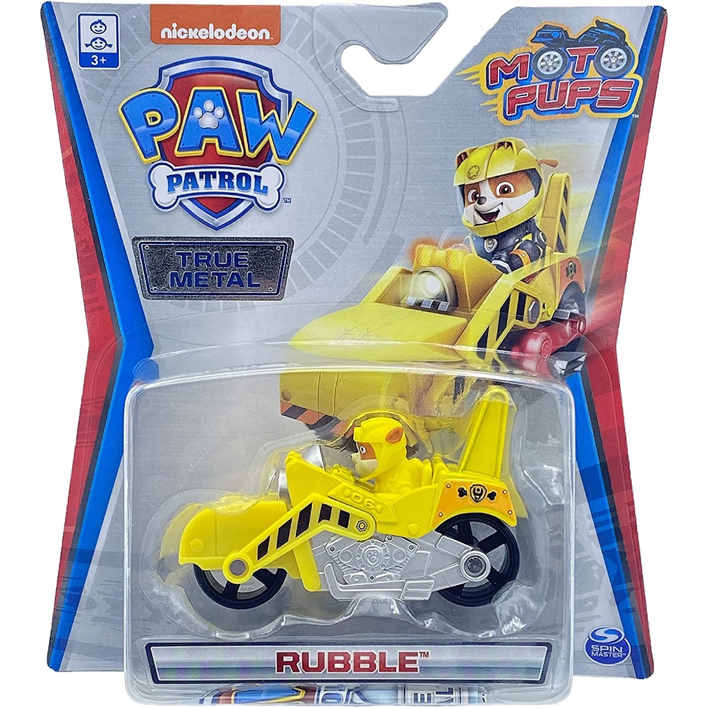 PAW PATROL TRUE METAL MOTO PUPS EDITION ORIGINAL PAW PATROL DIECAST