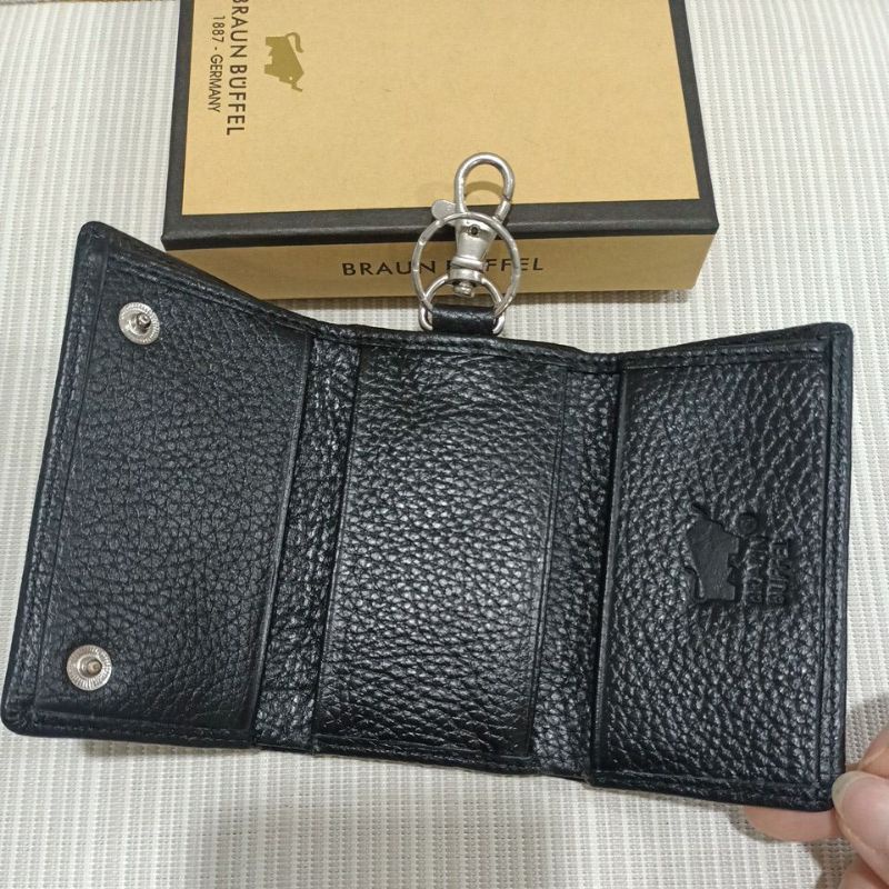 Dompet lipat STNK / dompet kunci mobil kulit sapi asli