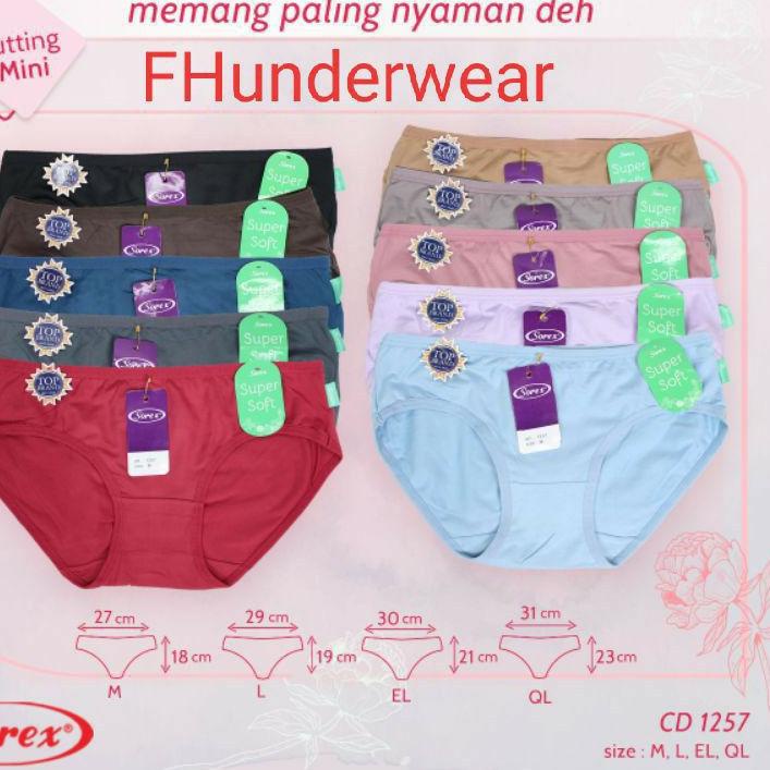 ➯ 6PCS CELANA DALAM SOREX 1239/CELANA SOREX 1239/CD SOREX1239/CELANA PEREMPUAN ♩