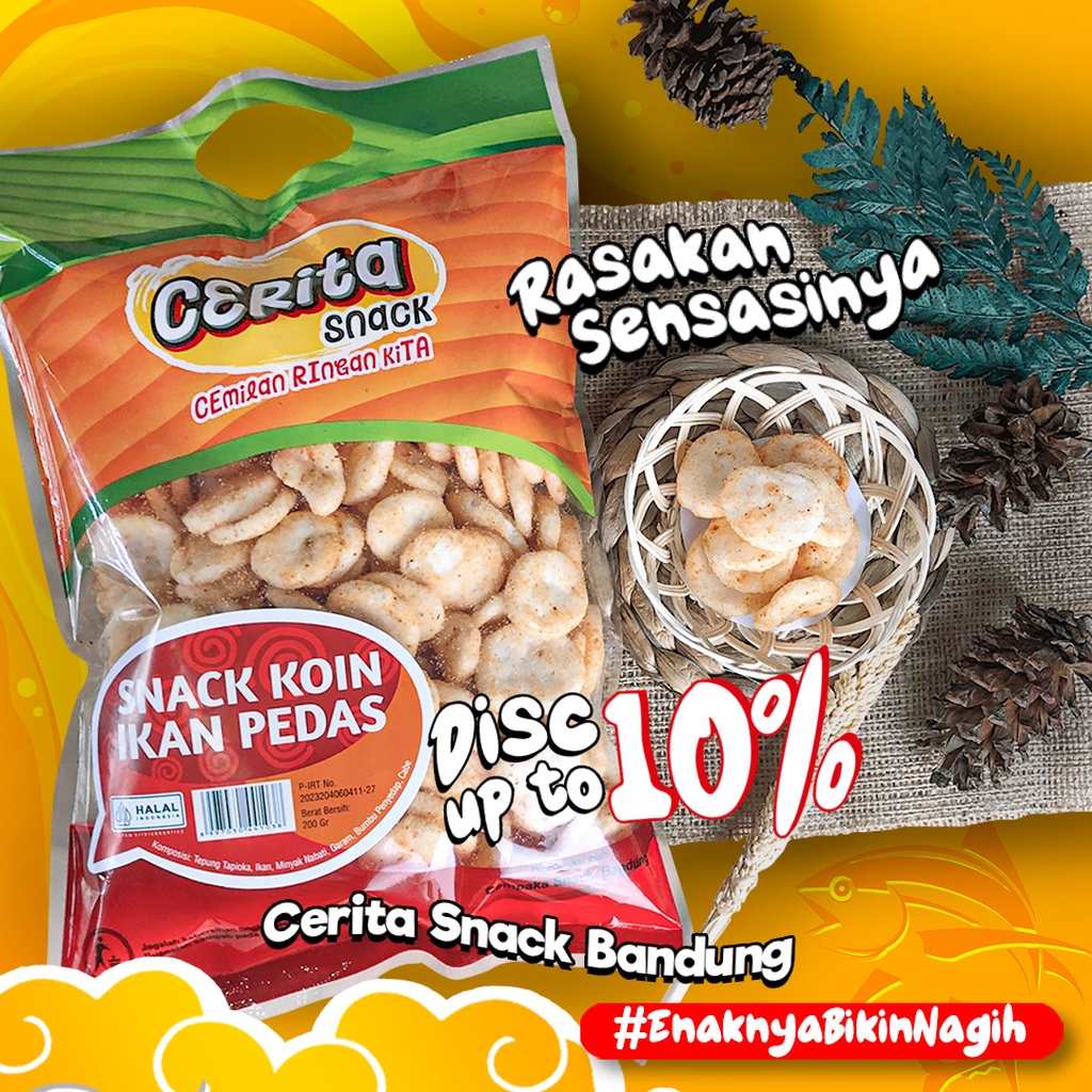 

Cerita Snack Coin Pedas Cemilan Coin Cemilan Murah Cemilan Enak 185Gram