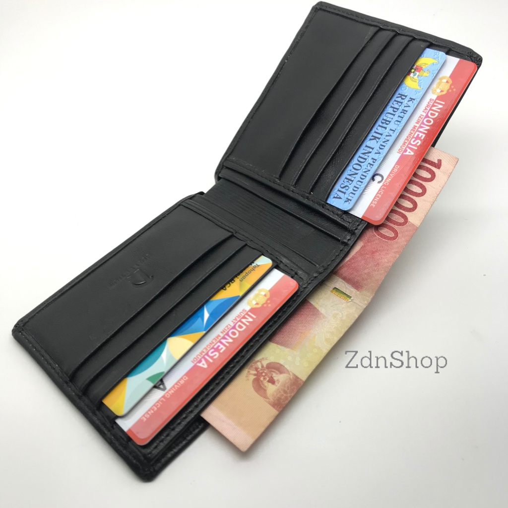 Dompet/Wallet Lipat  Kulit Asli Resleting Home Industries Dc