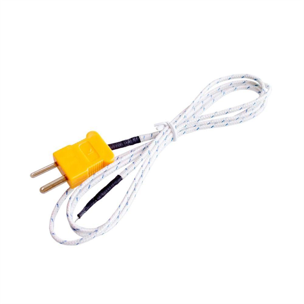 Test Sensor Suhu Agustina Panjang 1m Kawat Tester line -20~500C Thermocouple Sensor