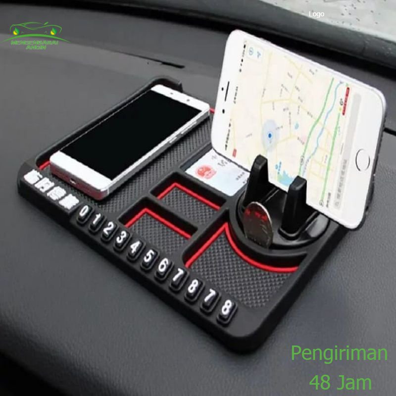 Phone Holder Mat Alas Mobil Dashboard Anti Slip Dudukan Handphone/Anti Slip Mobil  Mounting /Handphone Mobil Multifungsi