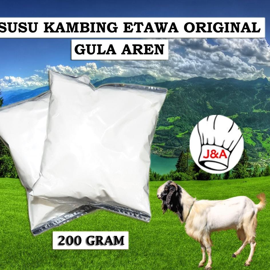 

PALING AMPUH✌️>>> Susu Kambing Etawa Original 200Gr GULA AREN (Sedikit Gula) Asli Murni Gomars Alghonam Skygoa