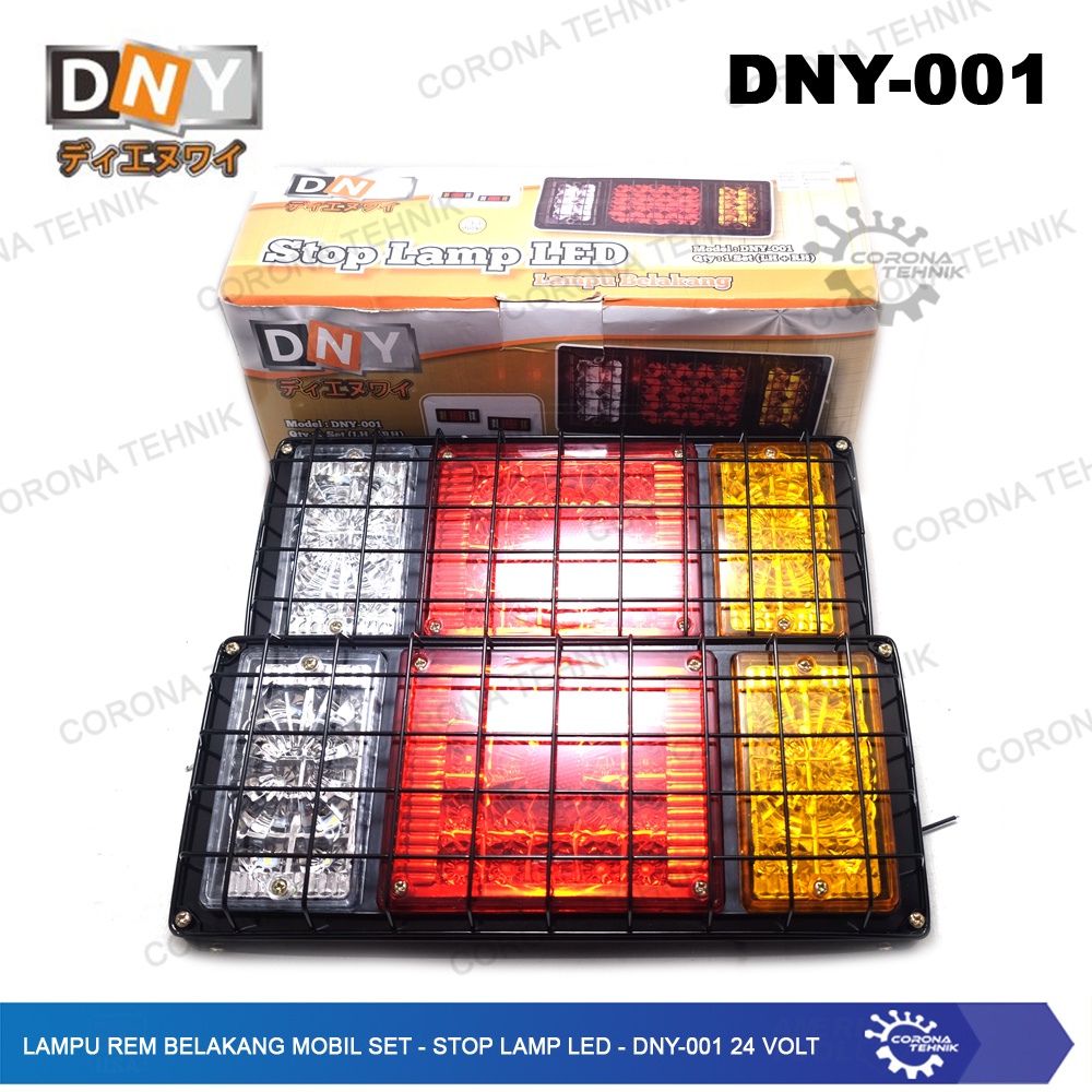 Stop Lamp LED - DNY-001 24 Volt-Lampu Rem Belakang Mobil Set