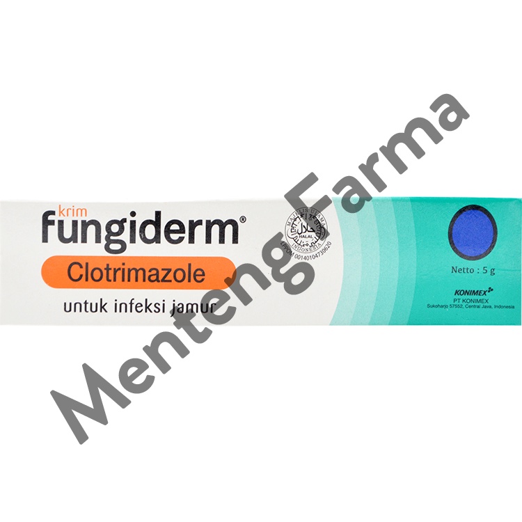 Fungiderm Cream 5 g - Krim untuk Infeksi Jamur