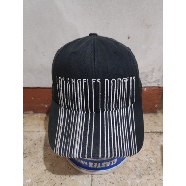 Topi mlb La original full bordir second bekas