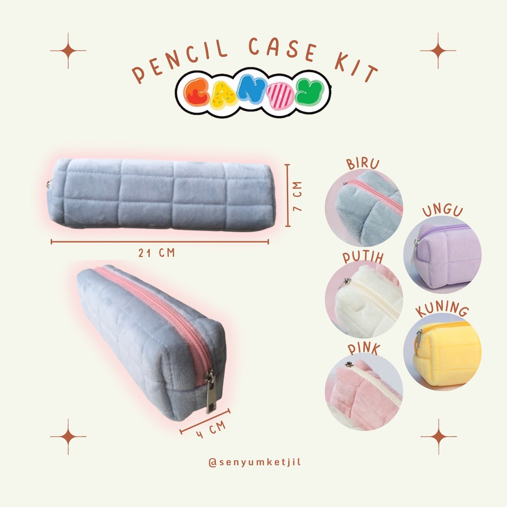 

Terlaris ✨ -Kit Pencil Case Candy NCT Dream- 2.2.23