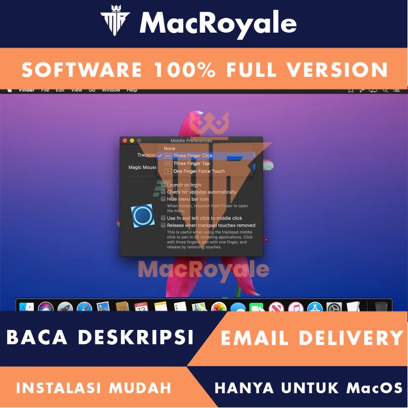 [MacOS] Middle Full Version Lifetime Full Garansi