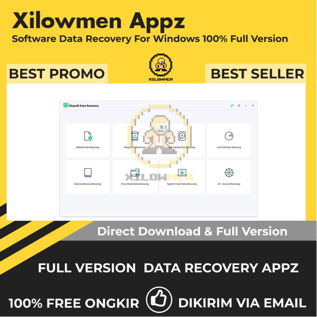 [Full Version] iSkysoft Data Recovery Pro Lifetime Data Recovery WIN OS