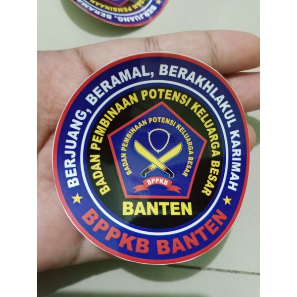 

STIKER BPPKB BANTEN MODEL LINGKARAN