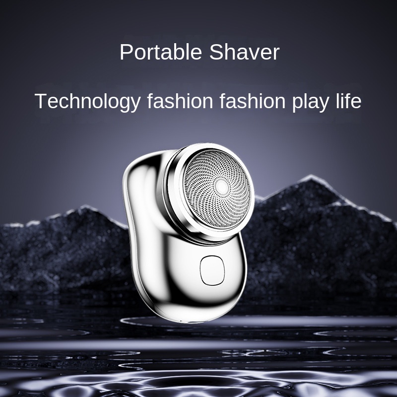 Alat Cukur mini Elektrik USB rechargeable shaver Alat Cukur Tahan Air Pria travel portable