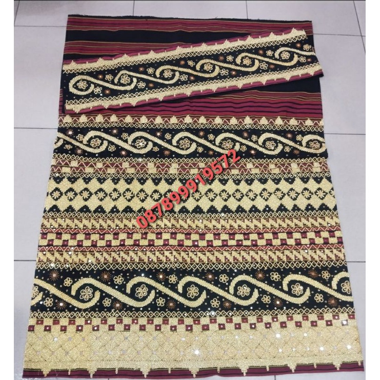 tapis lampung benang sulam tangan asli kualitas oke
