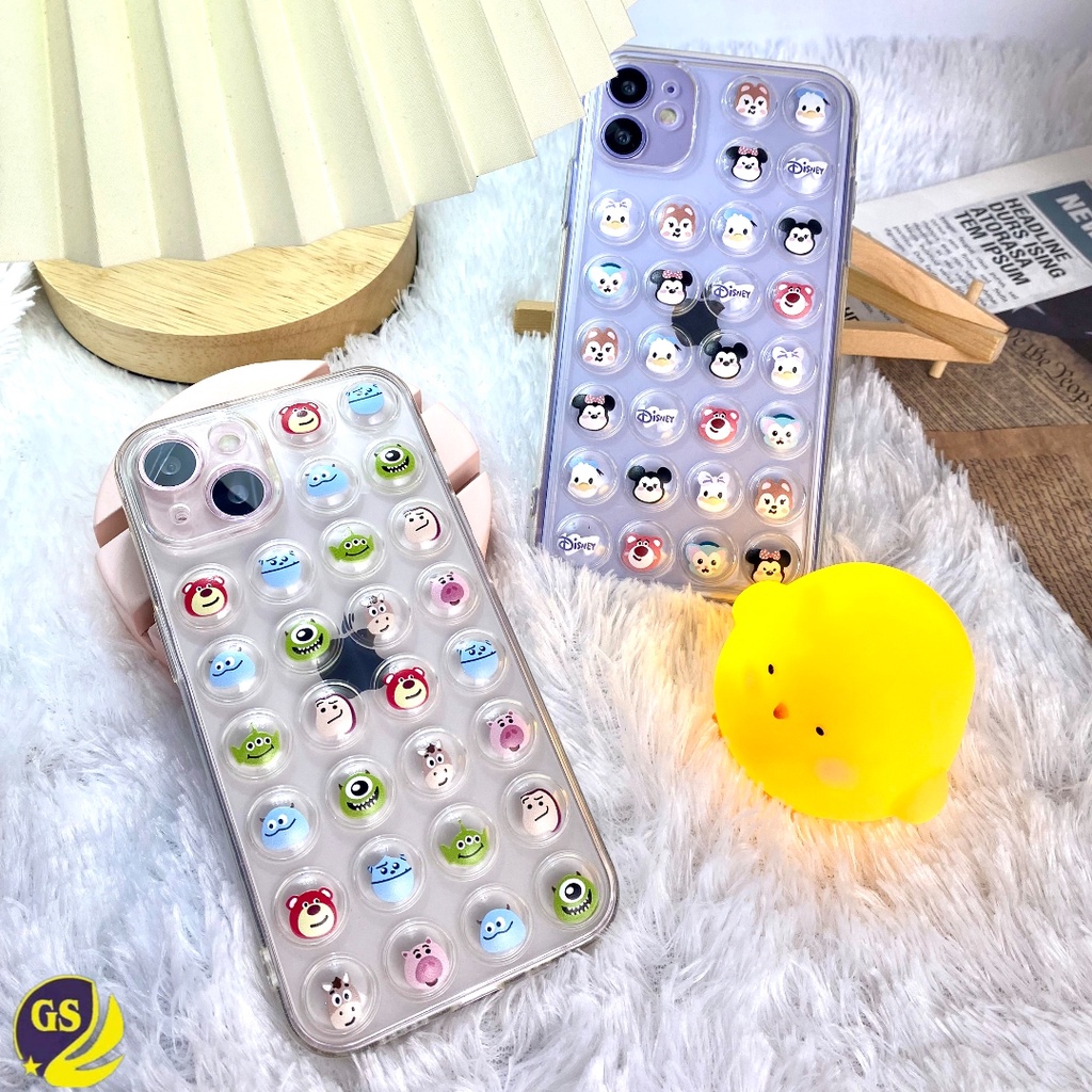 NEW SOFTCASE POP IT DISNEY FOR iPhone 7+ 8+ X XS XR XS MAX iPhone 11 Pro Max iphone 12 Pro Max 13 Pro Max iPhone 14 PRO 14 PLUS 14 PRO MAX