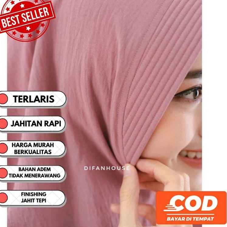 Jilbab Instan Bergo Crinkle Pet / Bergo Crinkle Airflow Pet Antem / Hijab Crinkle [ebx]