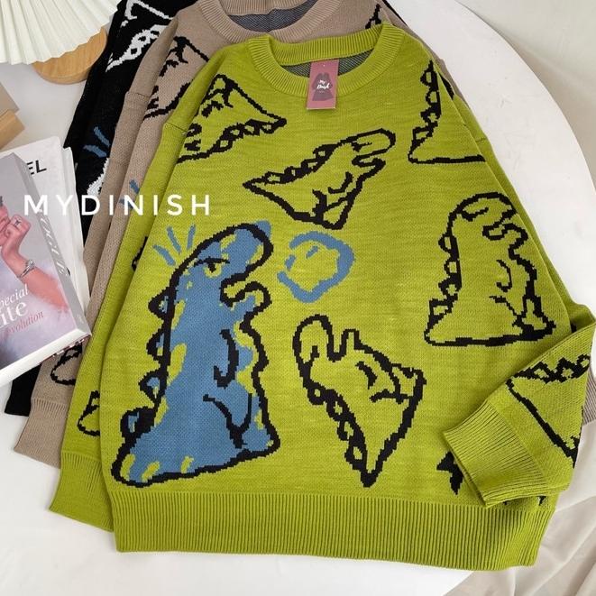 ☜ Dino Oversize Sweater Rajut Terbaru ➲
