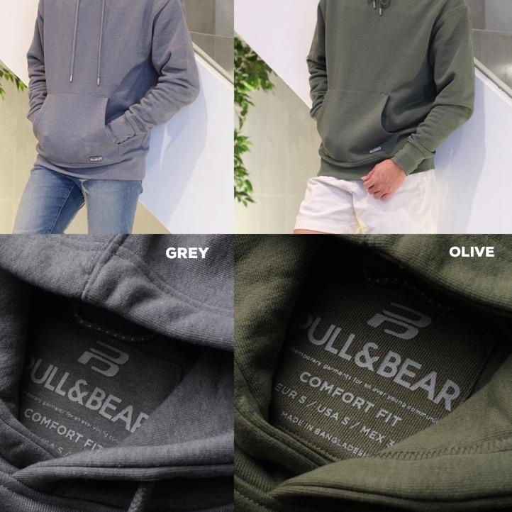 Hemat Banget [NEW] Jaket P&B Basic Pocket Hoodie PNB-JKT-01