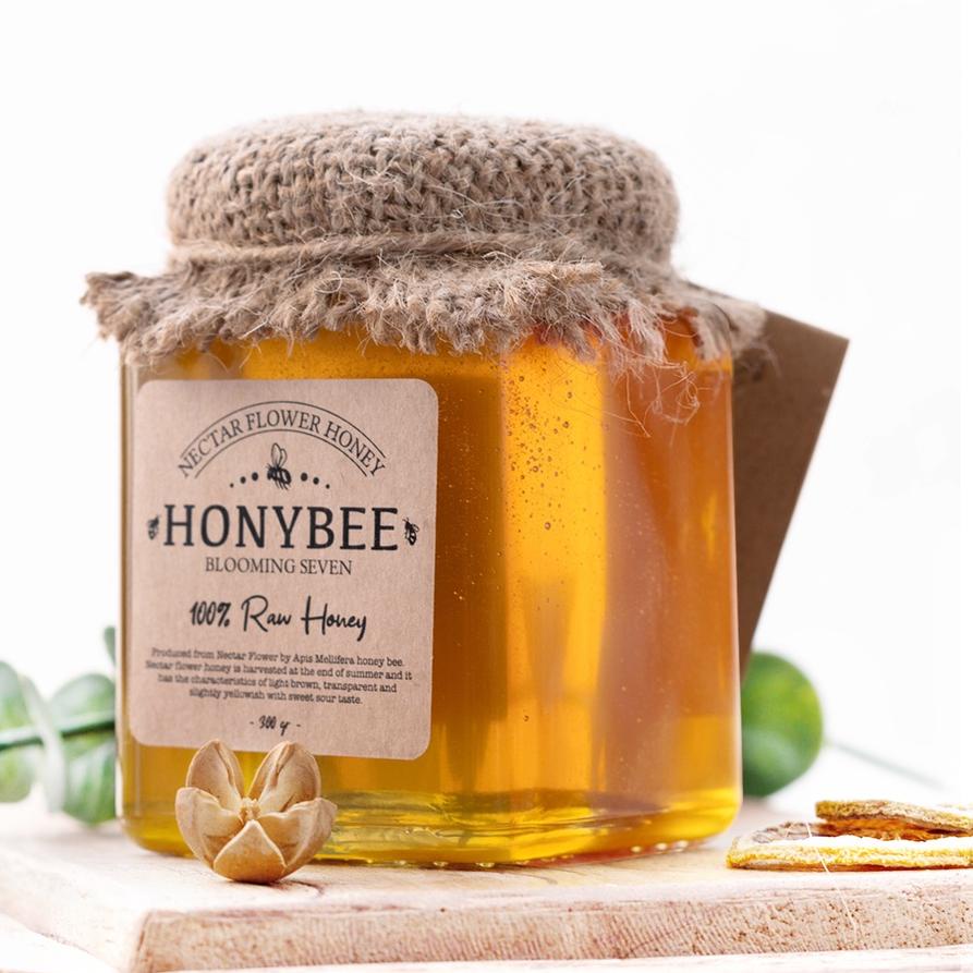 

✱ Murni 300gr Raw Honey - Honybee ✶