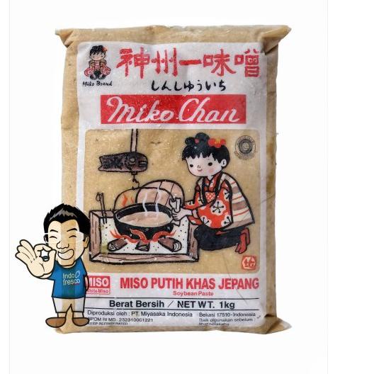 

☈ Shinshuichi Mikochan Shiro Miso Paste- Pasta Miso- Tauco Jepang 1Kg ✳