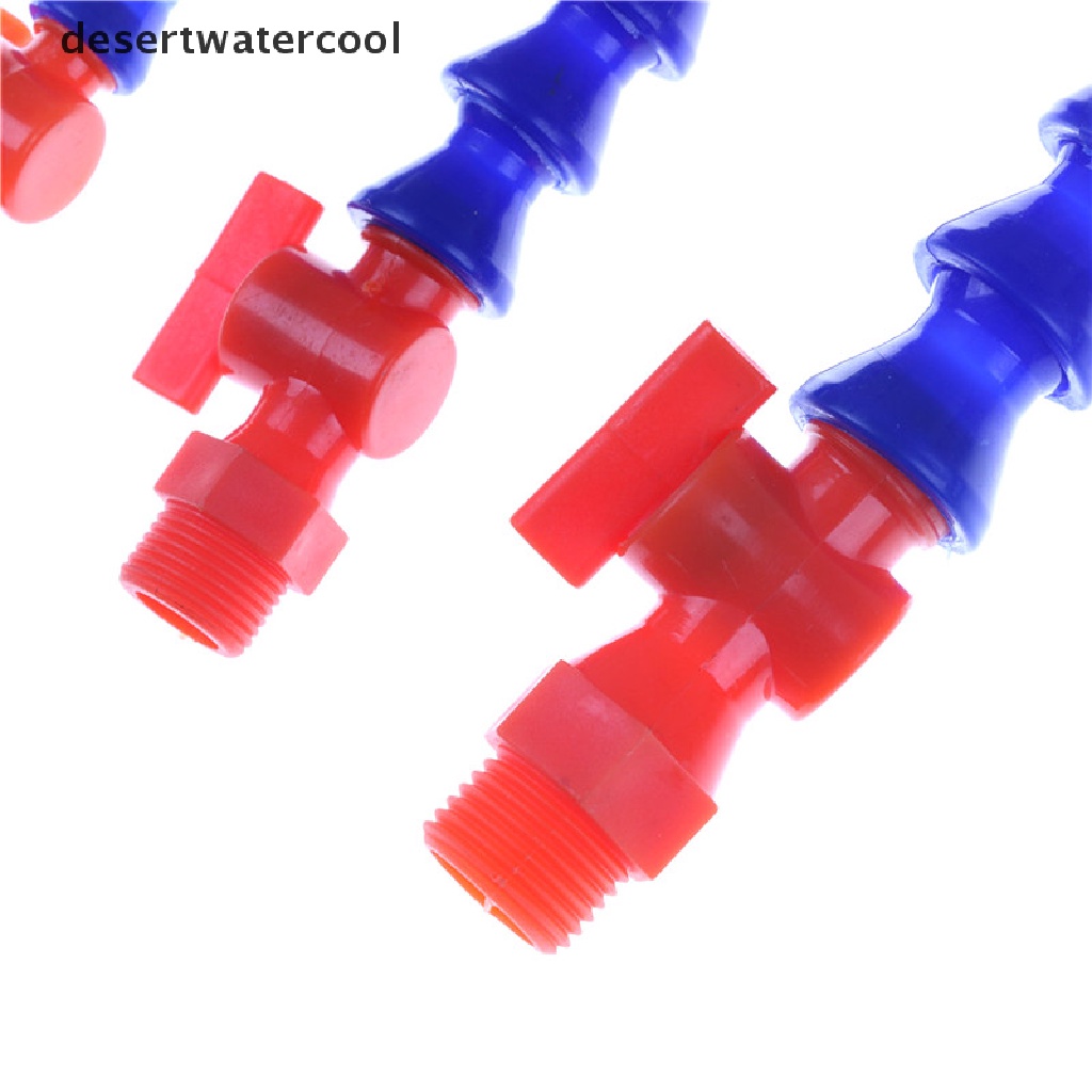 Deid Selang Pipa Flexible1Per4 &quot;3Per8&quot; 1per4/2 &quot;Water Oil Coolant Round Nozzle Dengan Switch Martijn