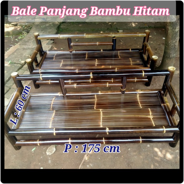 Terlaris Kursi Bambu Panjang