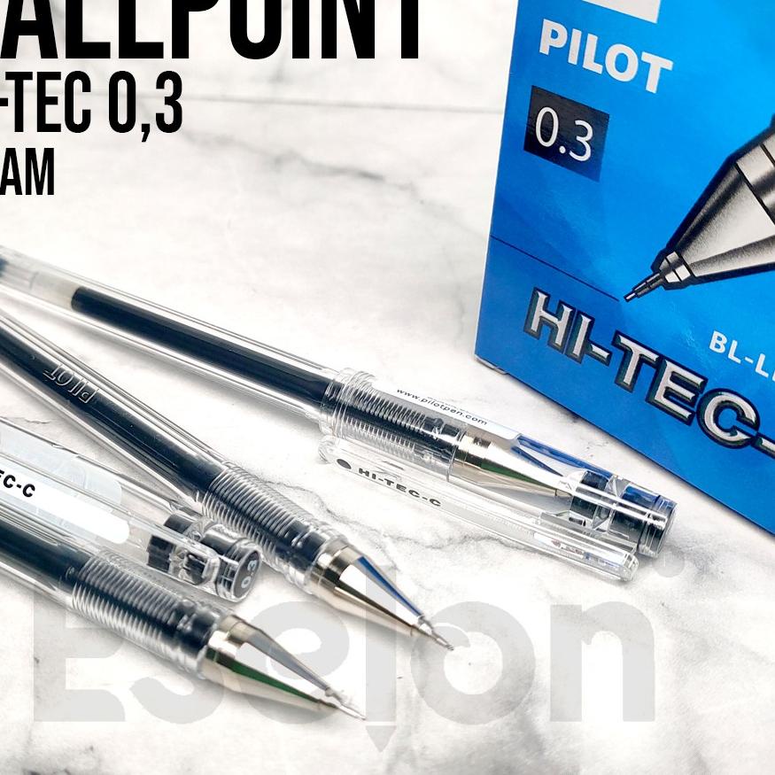

Terbaik 1pc Pulpen PILOT Hi-tech 0.3 ASLI / 1 buah Pilot Hi-Tech !