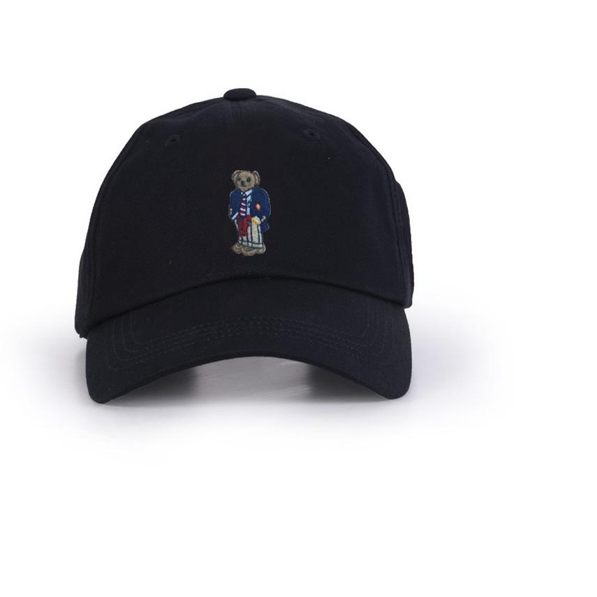 ✤ POLO - 0335.12 Cap Bear - Black ✧