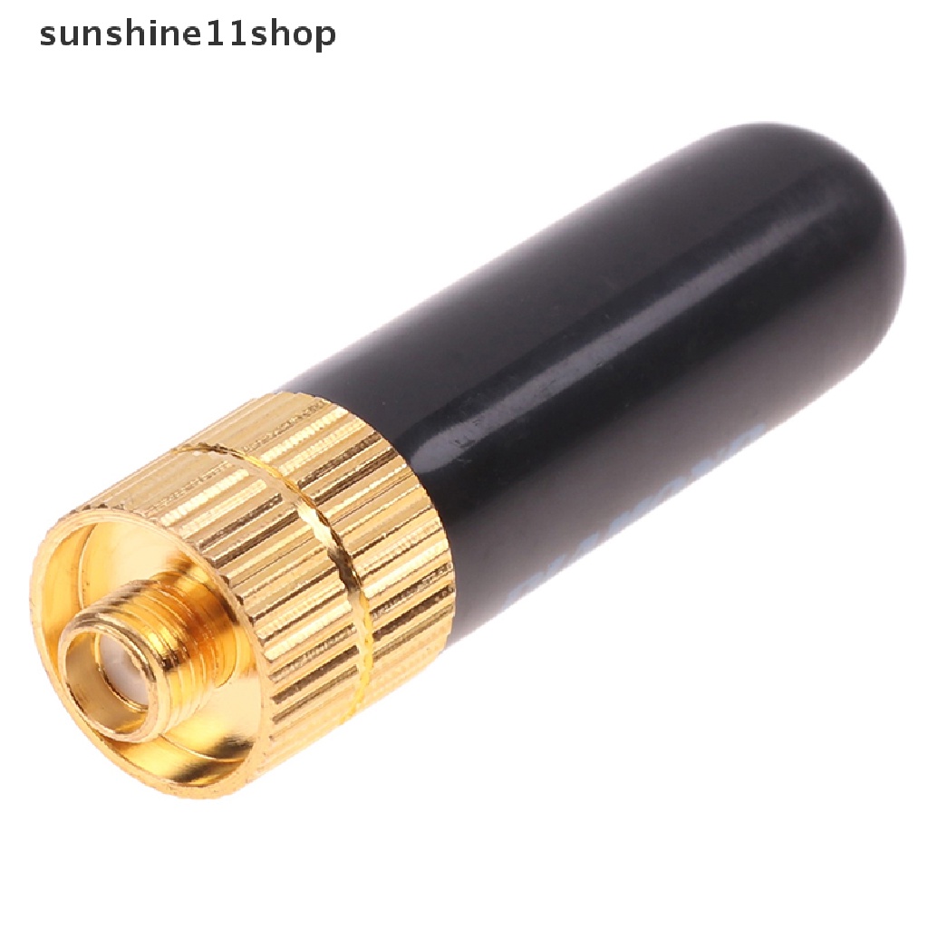 Sho 1pc Mini SRH-805S 5CM SMA-F Female Dual Band Antena Untuk BAOFENG UV-5R BF-888S N