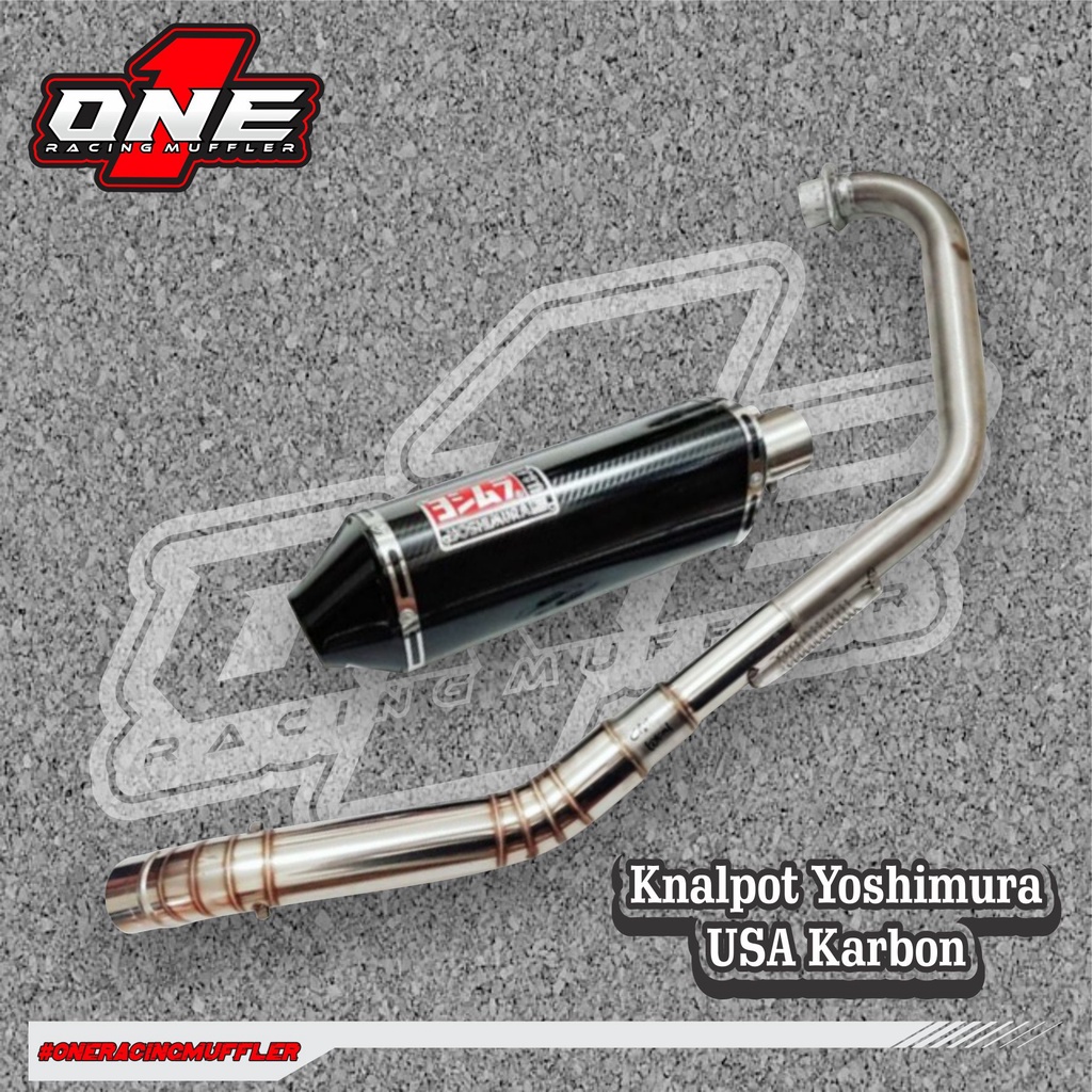Knalpot Yoshimura USA Karbon CBR150R GSXR150 Scorpio CB150R Vixion R15