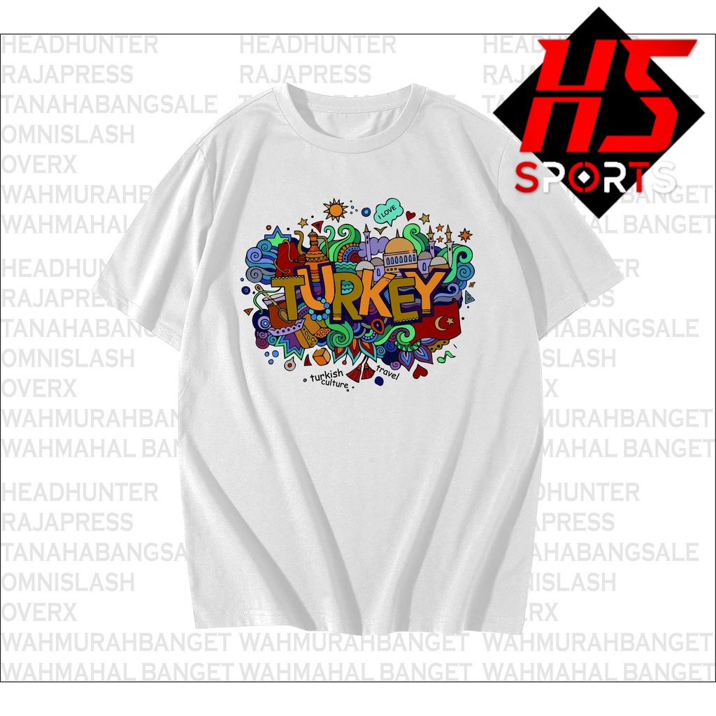 KAOS ISTANBUL - BAJU TURKEY - KAOS ISTANBUL TURKEY - OLEH OLEH TURKEY ISTANBUL TYPE 1