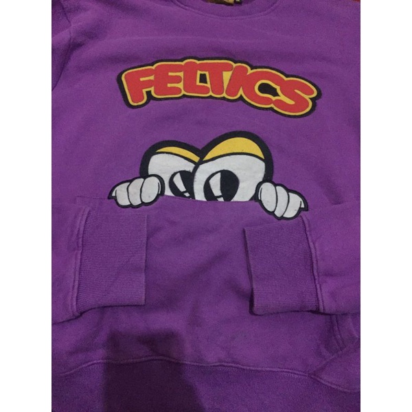 Crewneck Feltics Eyes Pop Purple