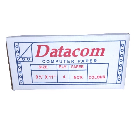 

Terlaris Kertas Continuous Form Datacom 9.5X11 4Ply