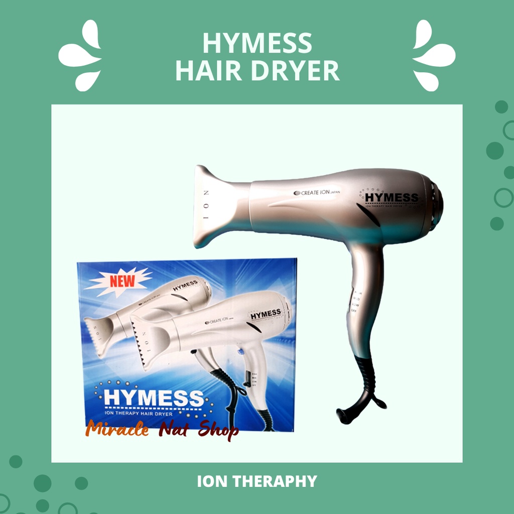 HYMESS CREATE ION JAPAN / HAIR DRYER RAMBUT / PENGERING RAMBUT