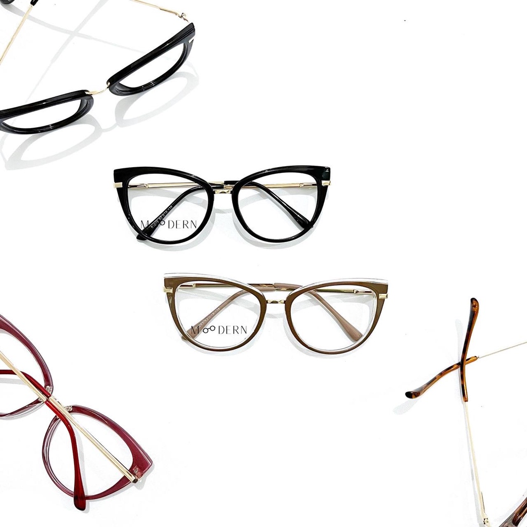 - 𝐌𝐨𝐨𝐝𝐞𝐫𝐧 - Frame Kacamata M95283 Perempuan