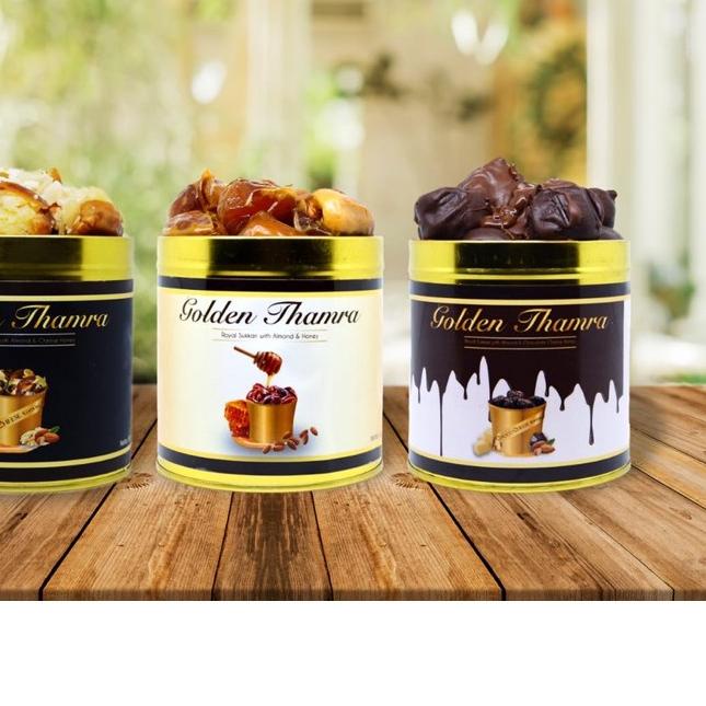 ➯ golden thamra kurma isi almond keju dan  yaman ♣