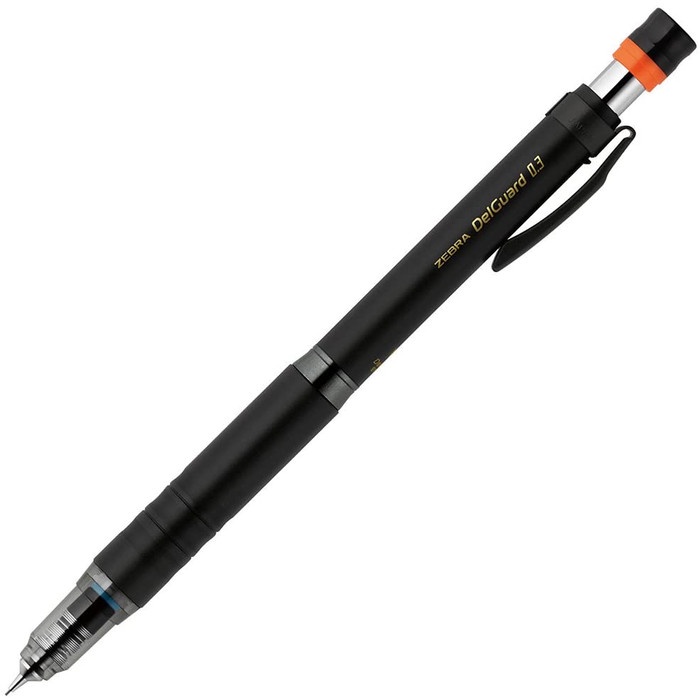 

BISA COD Zebra Delguard Mechanical Pencil P-MA86-BK Type-Lx