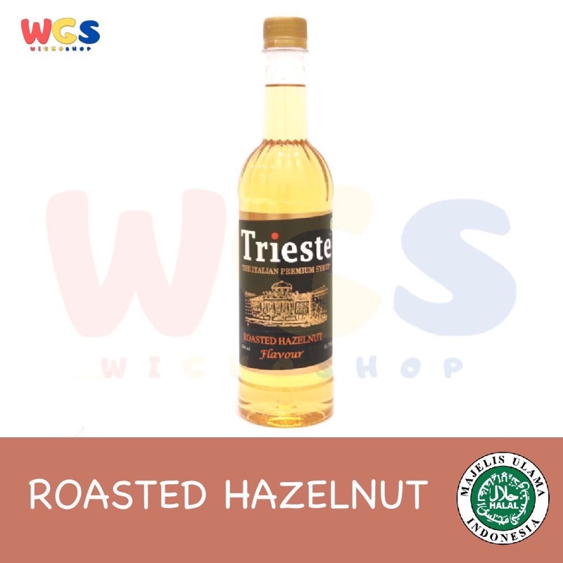 Trieste Premium Syrup Roasted Hazelnut Flavoured 650 ml