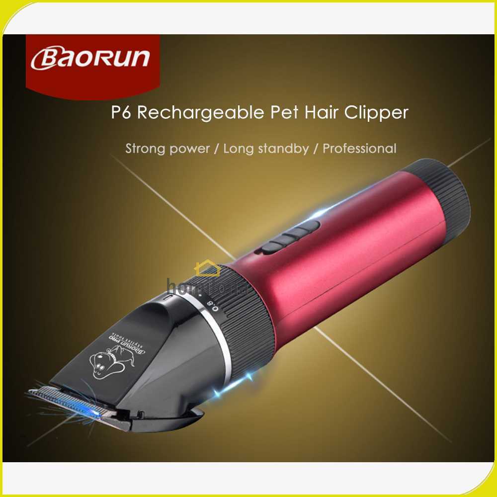 BaoRun Pro Alat Cukur Elektrik Bulu Hewan Pet Dog Clipper - P6