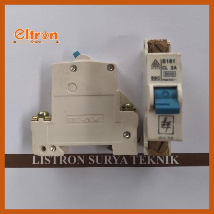 Terlaris Eltron - Mcb 1 Phase Stotz Kontact Bbc-Pakus S161 2A Sd 25A