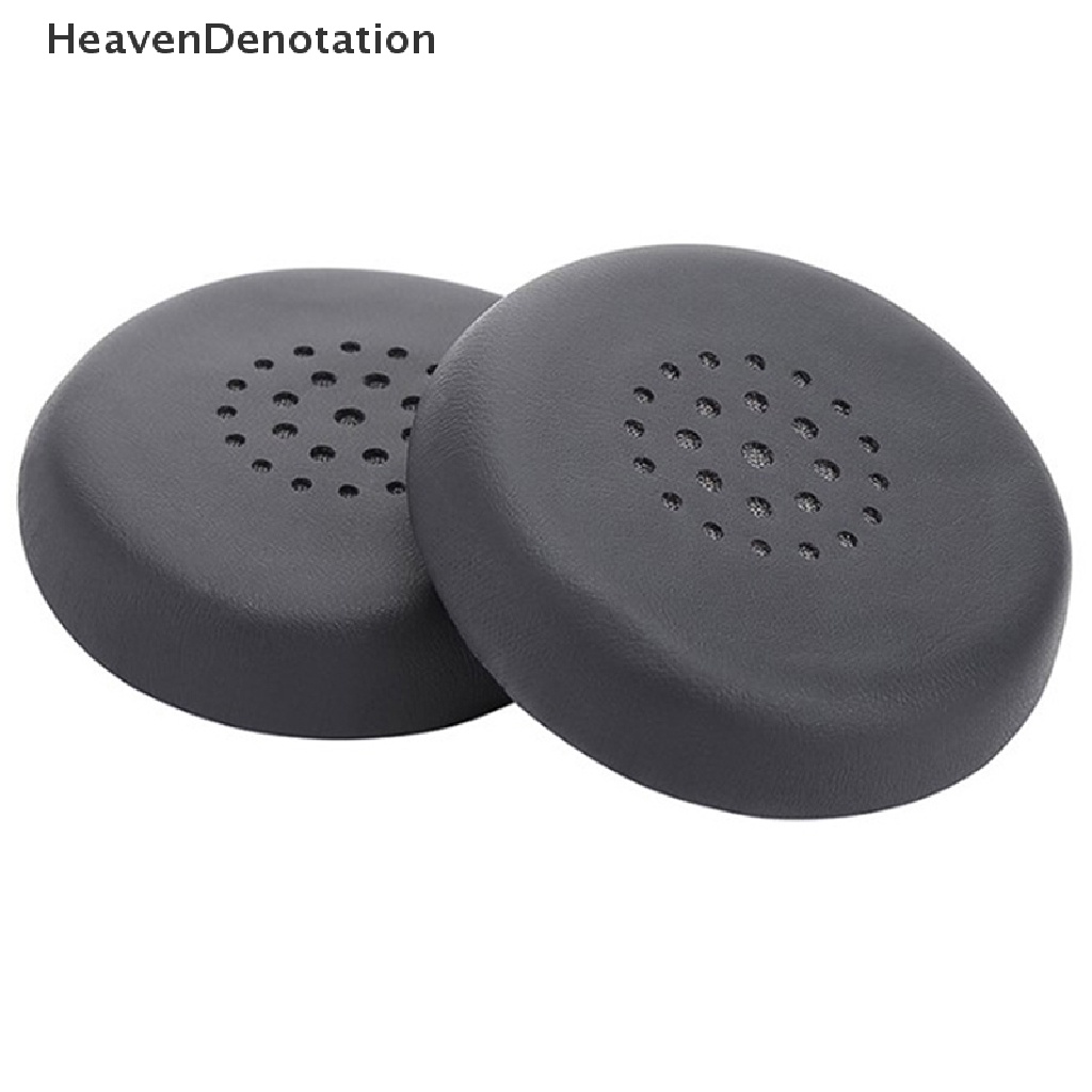 [HeavenDenotation] 1pasang Bantalan Telinga Busa Lengan Pengganti Cushion Leather Earpad Untuk WH-CH400 Headphone Earmuffs Props HDV