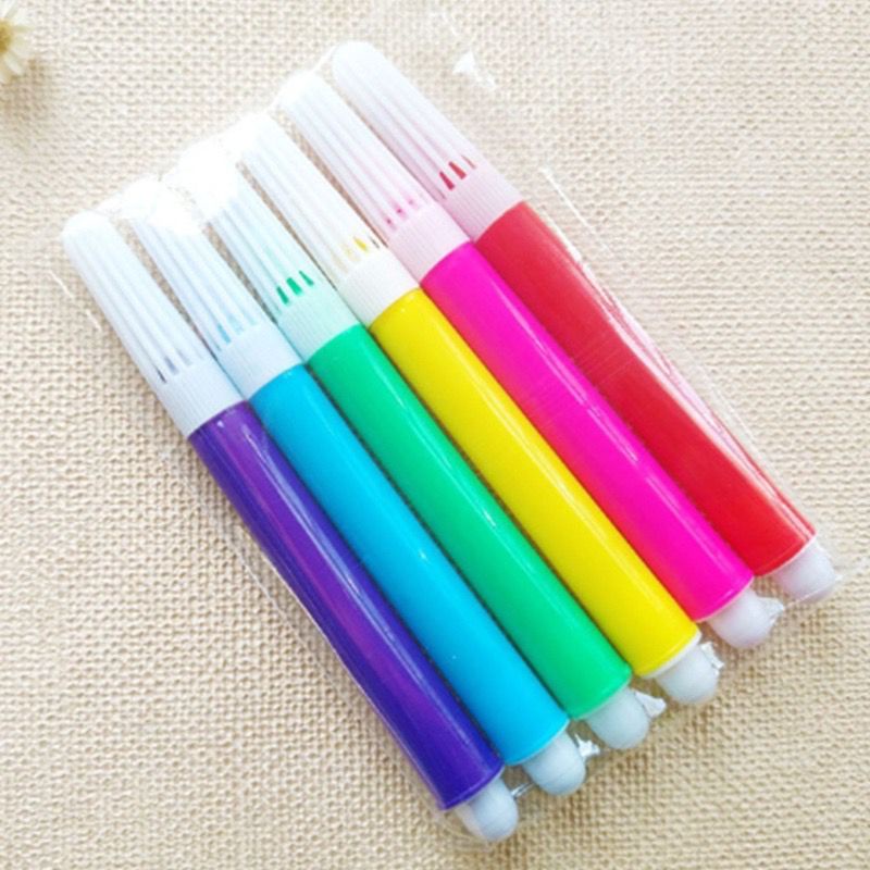 

ROBBAGS - PB 046 - SPIDOL MINI SET ISI 6 WARNA MURAH CAT BUKU SPIDOL ANAK WARNAWARNI