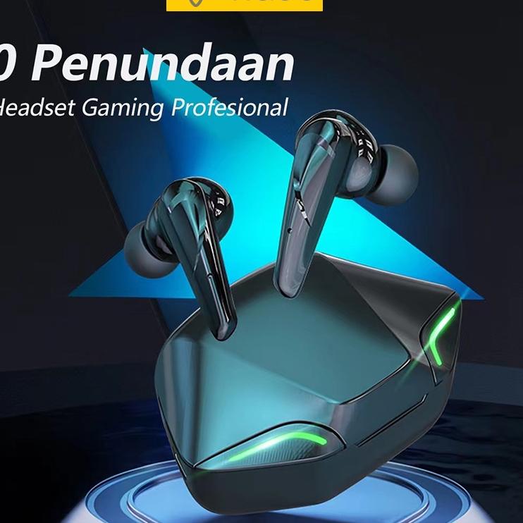 Segera Miliki [COD] Viqoo TWS Headset Bluetooth Headset Gaming Earphone Nirkabel Bank Daya Stereo Ba
