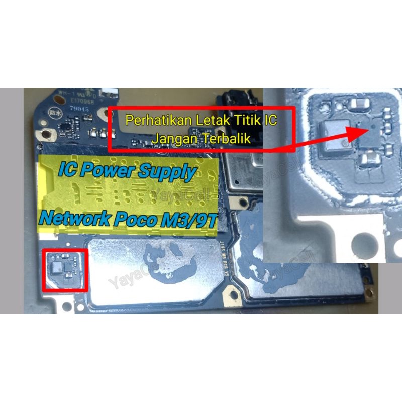 IC Power Supply Network Redmi 9T/PocoM3 Original Tested