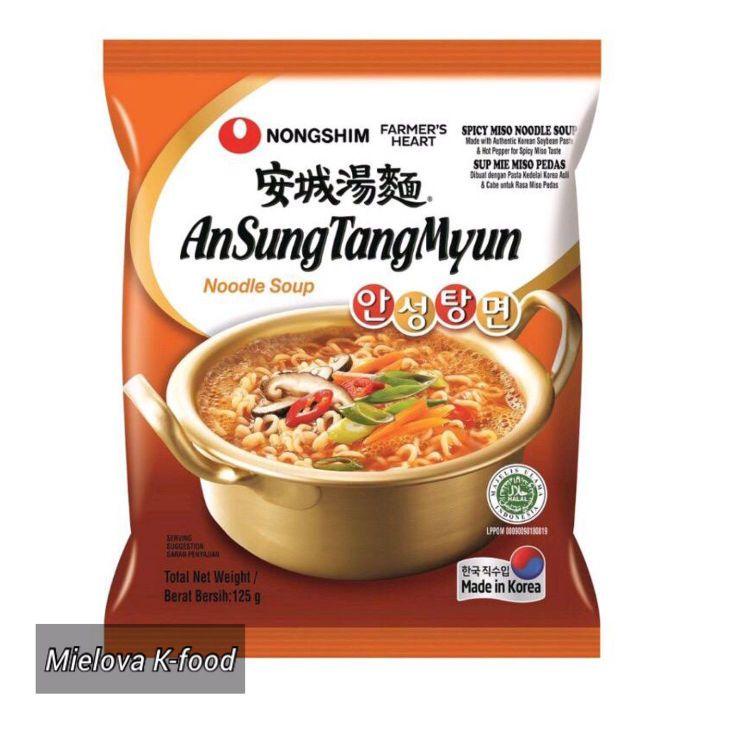 

Di⚡kon !! AnsungTangMyung Noodle Soup Nongshim ( Halal )