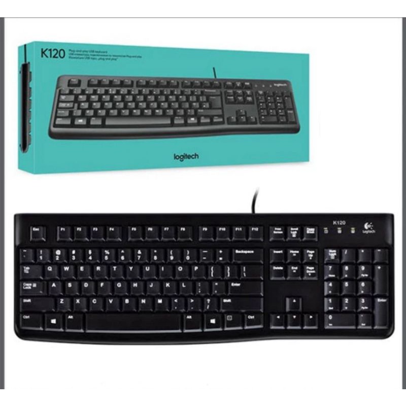Keyboard Logitech K120 USB Original