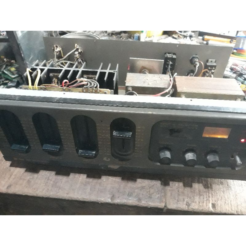 Mesin amplifier toa jadul TA 412M,ampli toa legendaris TA 412M 180 watt