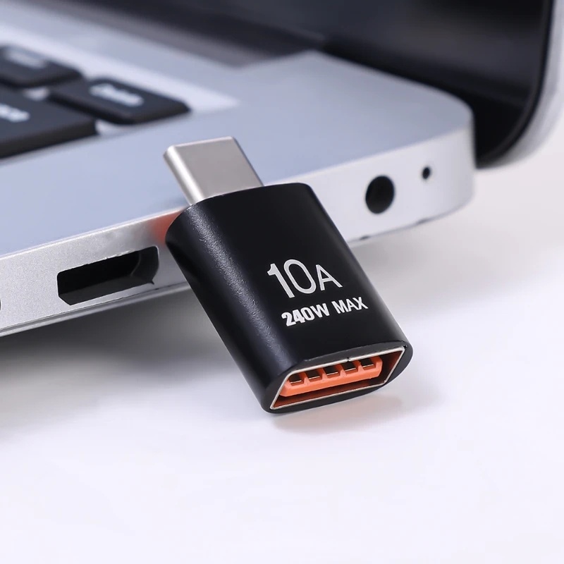 [Harga Grosir] Adaptor 10A USB Type-C Untuk Macbook Samsung USB 3.0 OTG USB Transfer Data Pengisian Cepat USB C Male To USB Female Converter Tipe C Male To USB3.0 Female Adapter