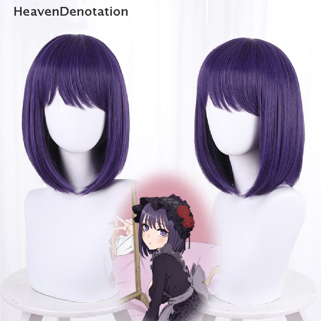 [HeavenDenotation] Anime My Dress Up Darling Marin Kitagawa Kuroe Shizuku Cosplay Rambut Palsu HDV