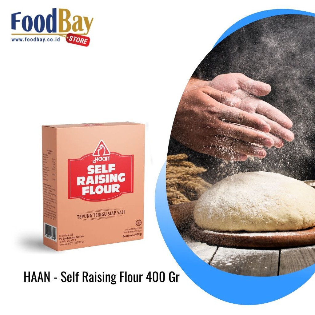 HAAN Self Raising Flour / Tepung Serbaguna 400 Gr